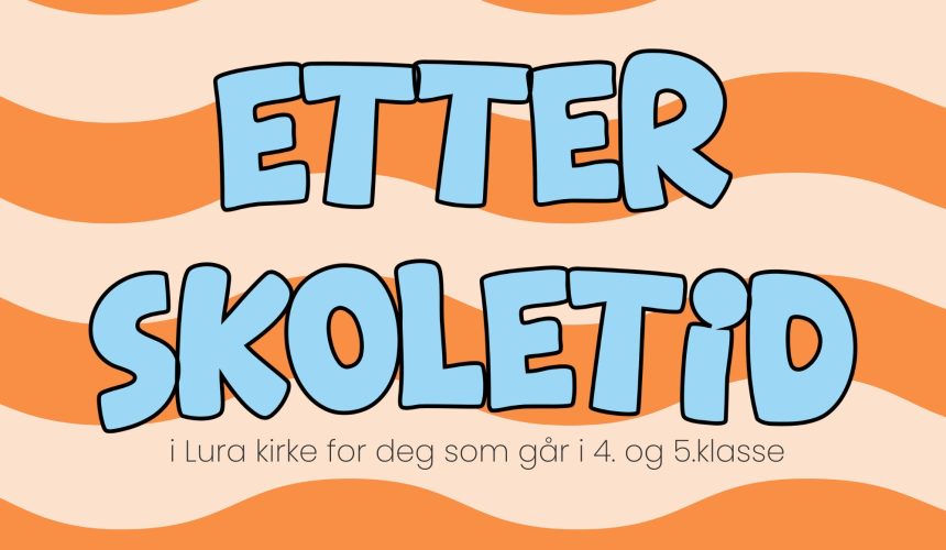 Etter skoletid plakat Etter skoletid