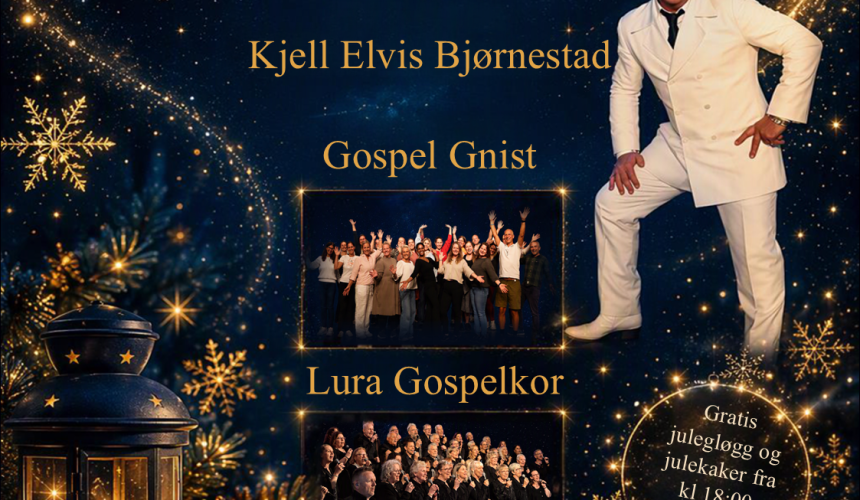 Julekonsert 18. desember kl 19.00